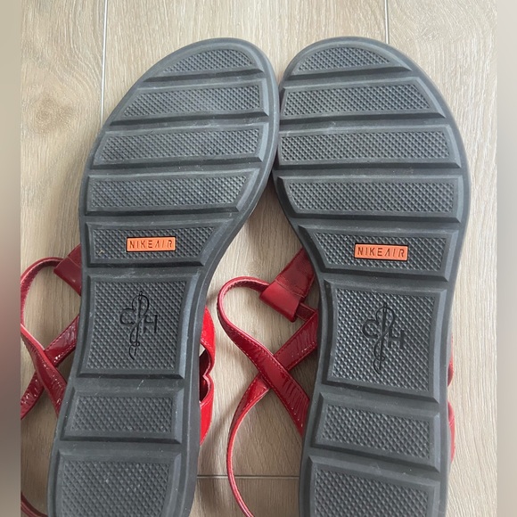 Red Patent Sandal - Picture 2 of 3